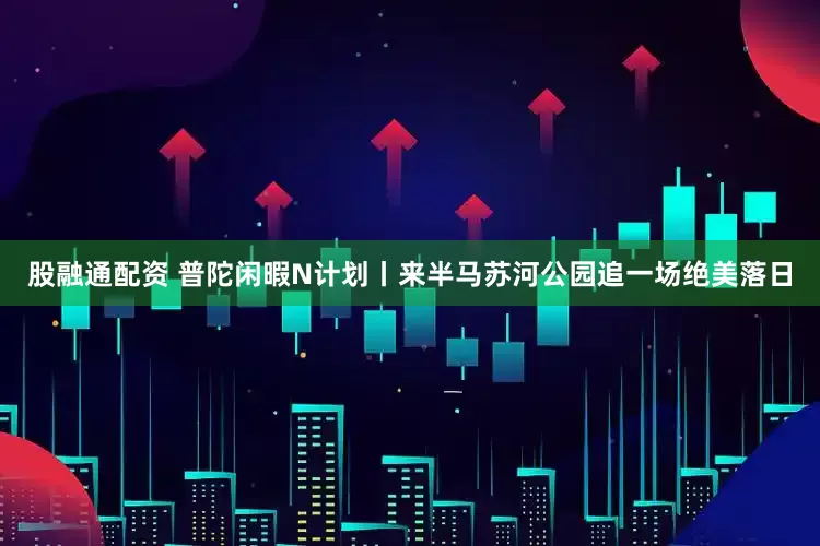 股融通配资 普陀闲暇N计划丨来半马苏河公园追一场绝美落日